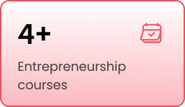 4+ Entrepreneurship courses